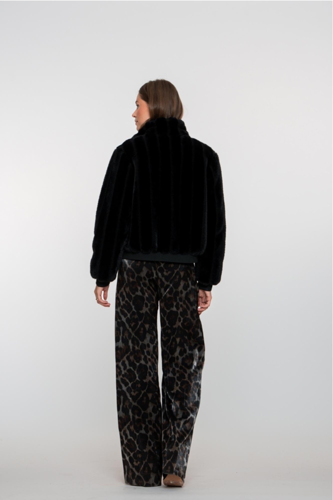 SHORT FAUX FUR JAS 58562 19 999 Black